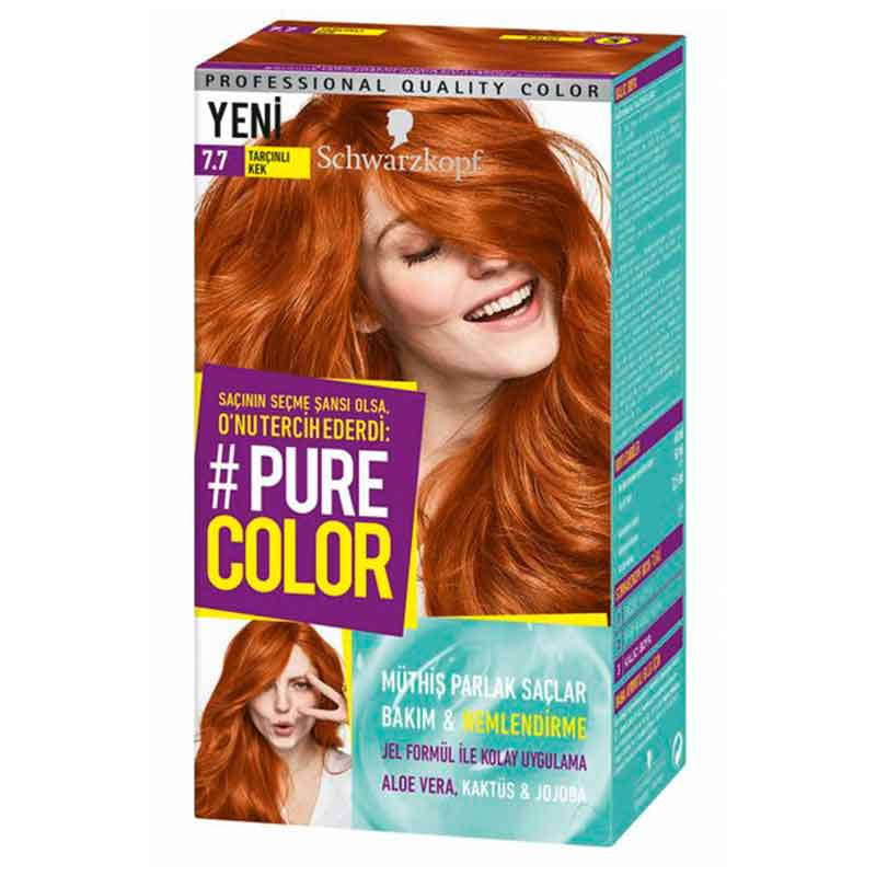 Schwarzkopf Pure Color Sac Boyasi 7 7 Tarcinli Kek Dermoeczanem Com