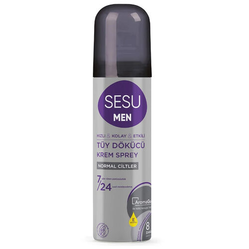 Sesu Men Tüy Dökücü Krem Sprey 150 ml - Sesu