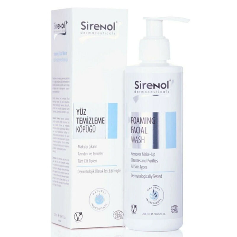 Sirenol Natural Yuz Temizleme Kopugu 250 Ml Dermoeczanem Com