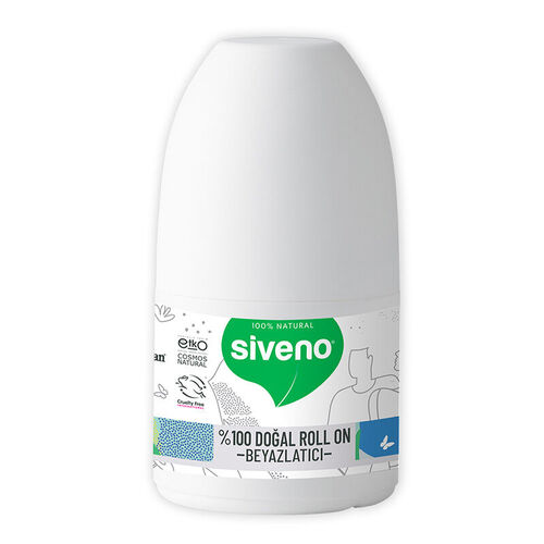 Siveno Beyazlatıcı Etkili Doğal Roll On 50 ml - Siveno