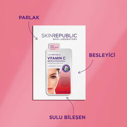 Skin Republic Brightening Vitamin C Face Mask Sheet 25 ml - 3