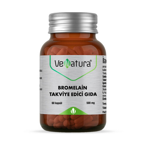 VeNatura Bromelain Takviye Edici Gıda 60 Kapsül - VeNatura