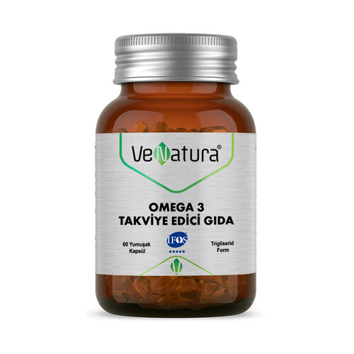 VeNatura Omega 3 Takviye Edici Gıda 60 Kapsül - VeNatura