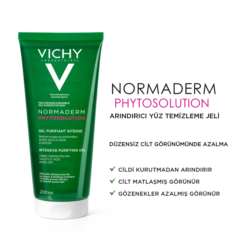 Intensive purifying gel vichy