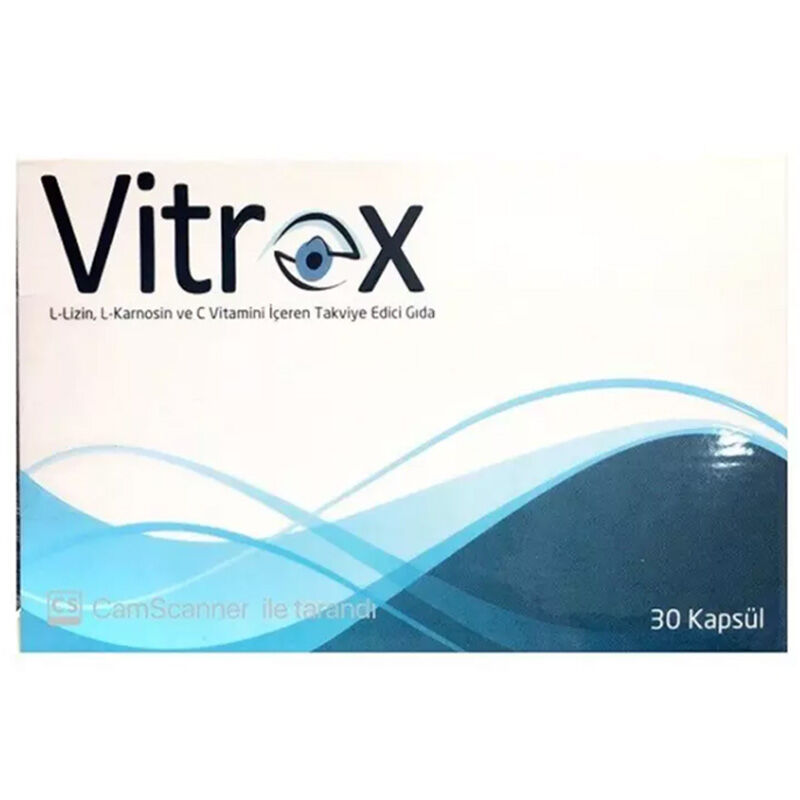 Vitrex C Vitamini Takviye Edici Gida 30 Kapsul Dermoeczanem Com
