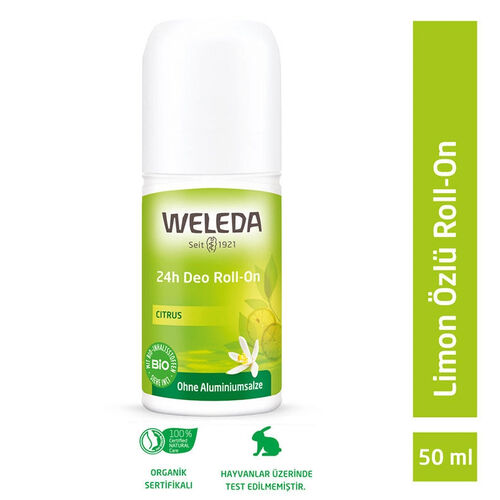 Weleda Limon Özlü Doğal Roll On Deodorant 50 ml - Weleda (1)